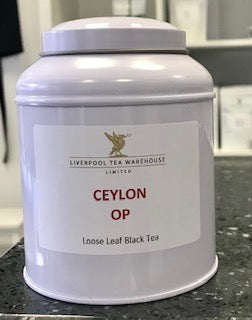 Ceylon OP Tea Tin
